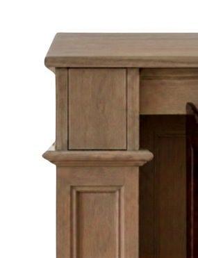 Cabinetry detail with hidden outlets