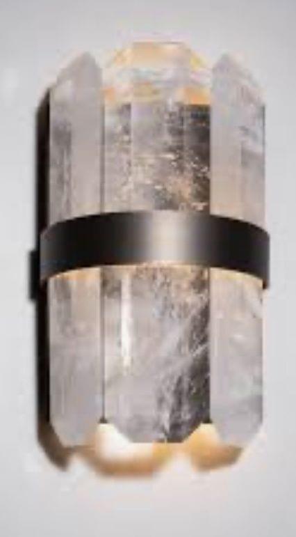 Crystal sconce