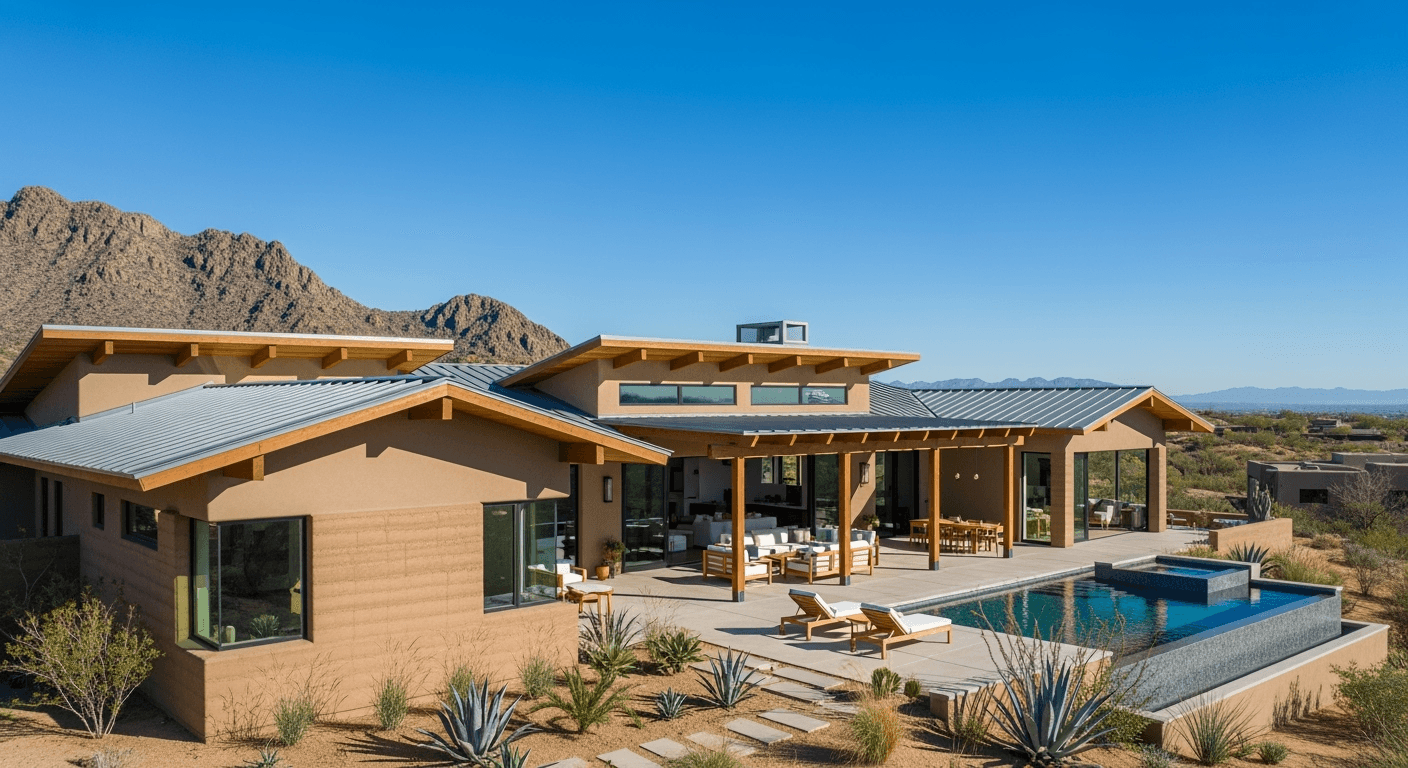A natural desert sanctuary at ELEMENT by SENERGY360, a wellness community in Arizona designed for longevity living