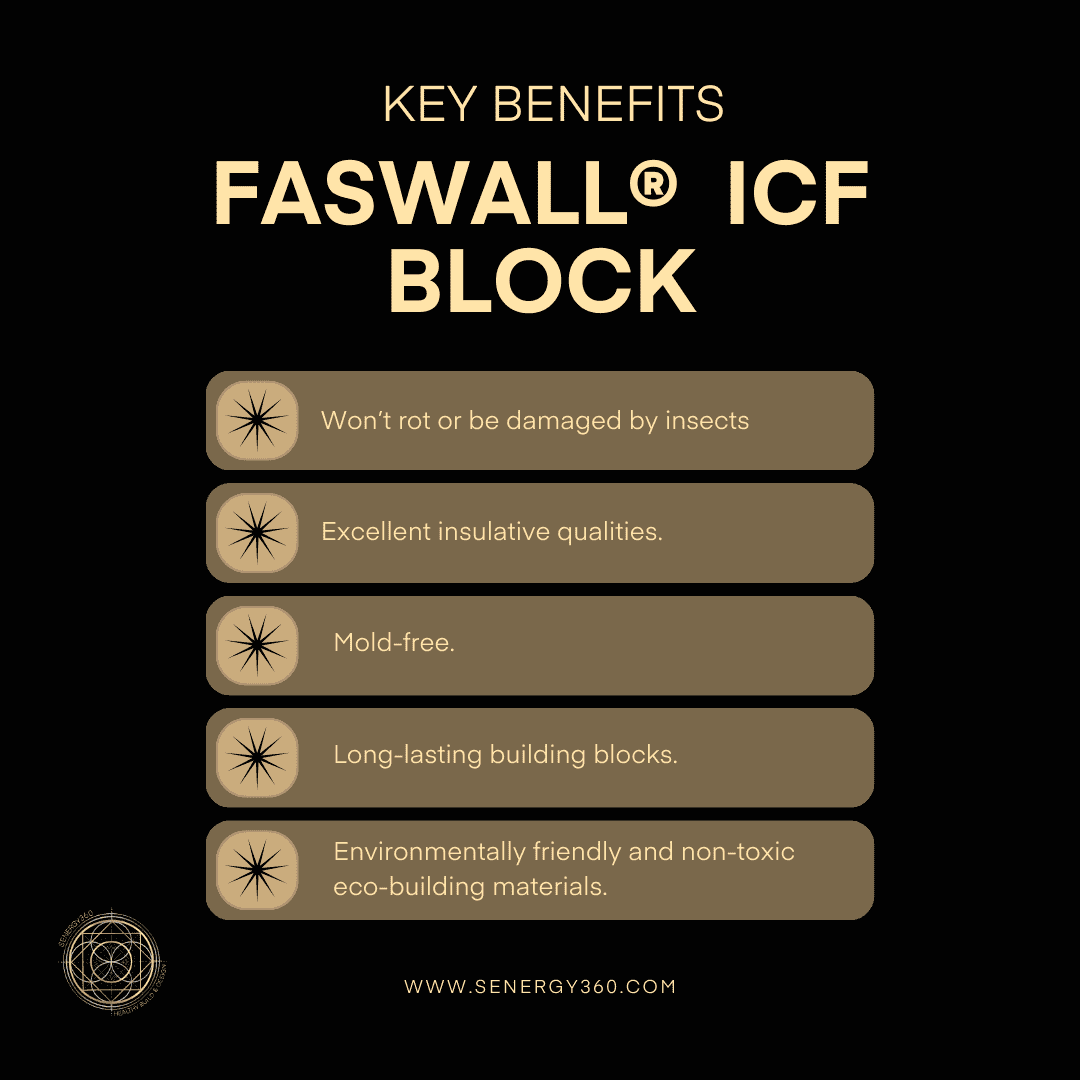 Faswall Key Benefits