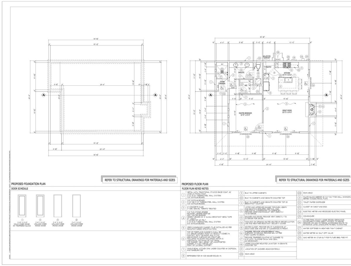 A-01 Floor & Foundation Plan