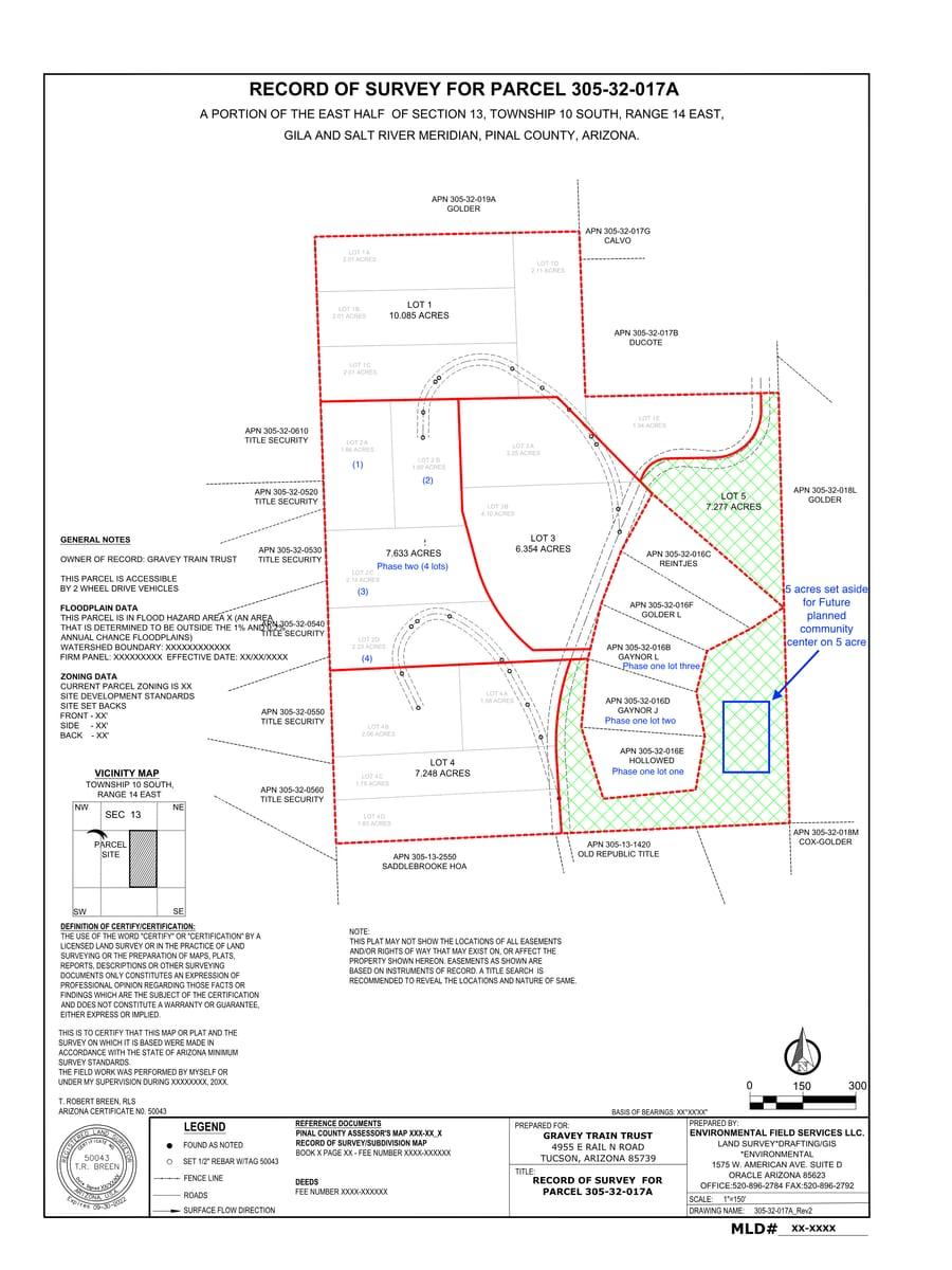 Phase 1 & 2 Lots
