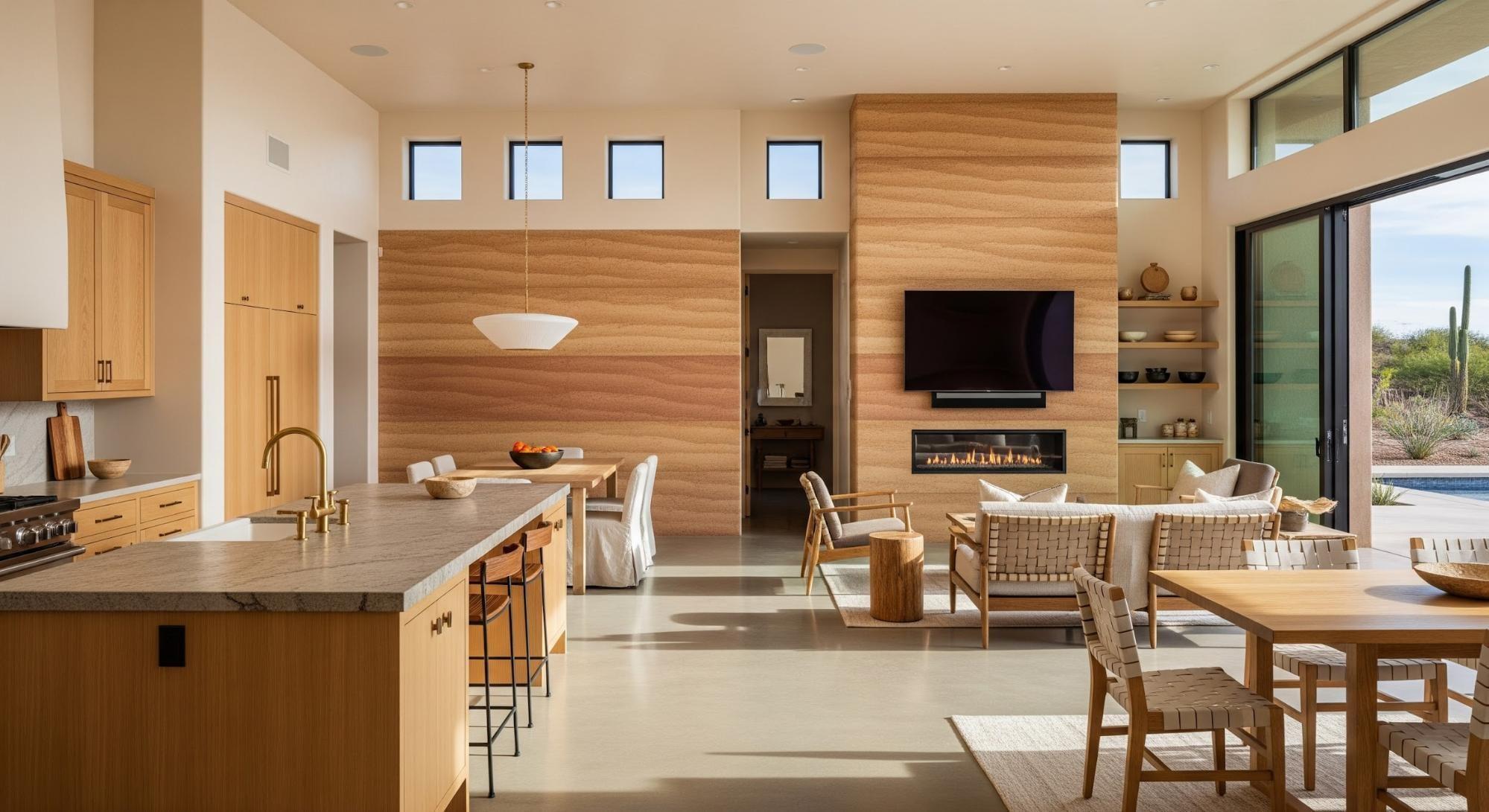 SENERGY360: kitchen & living room