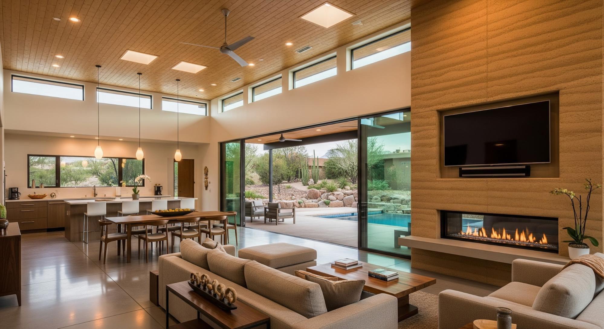 SENERGY360: kitchen & living room