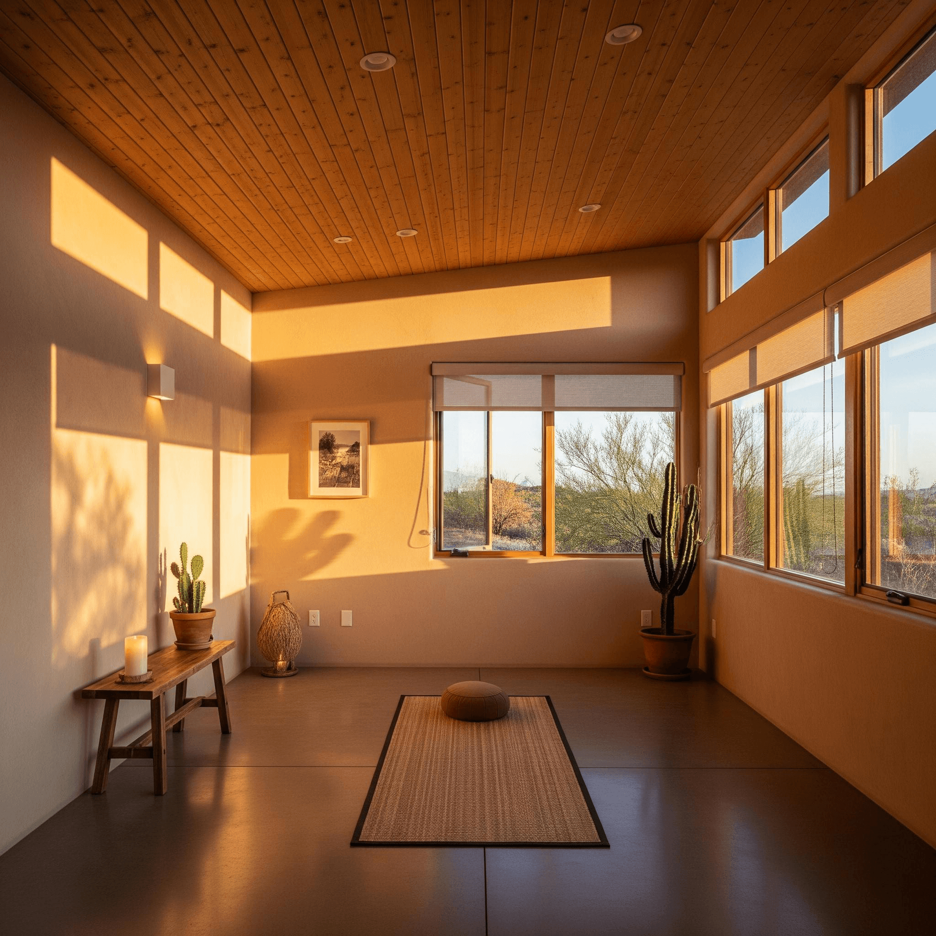 Movement and meditation in the desert