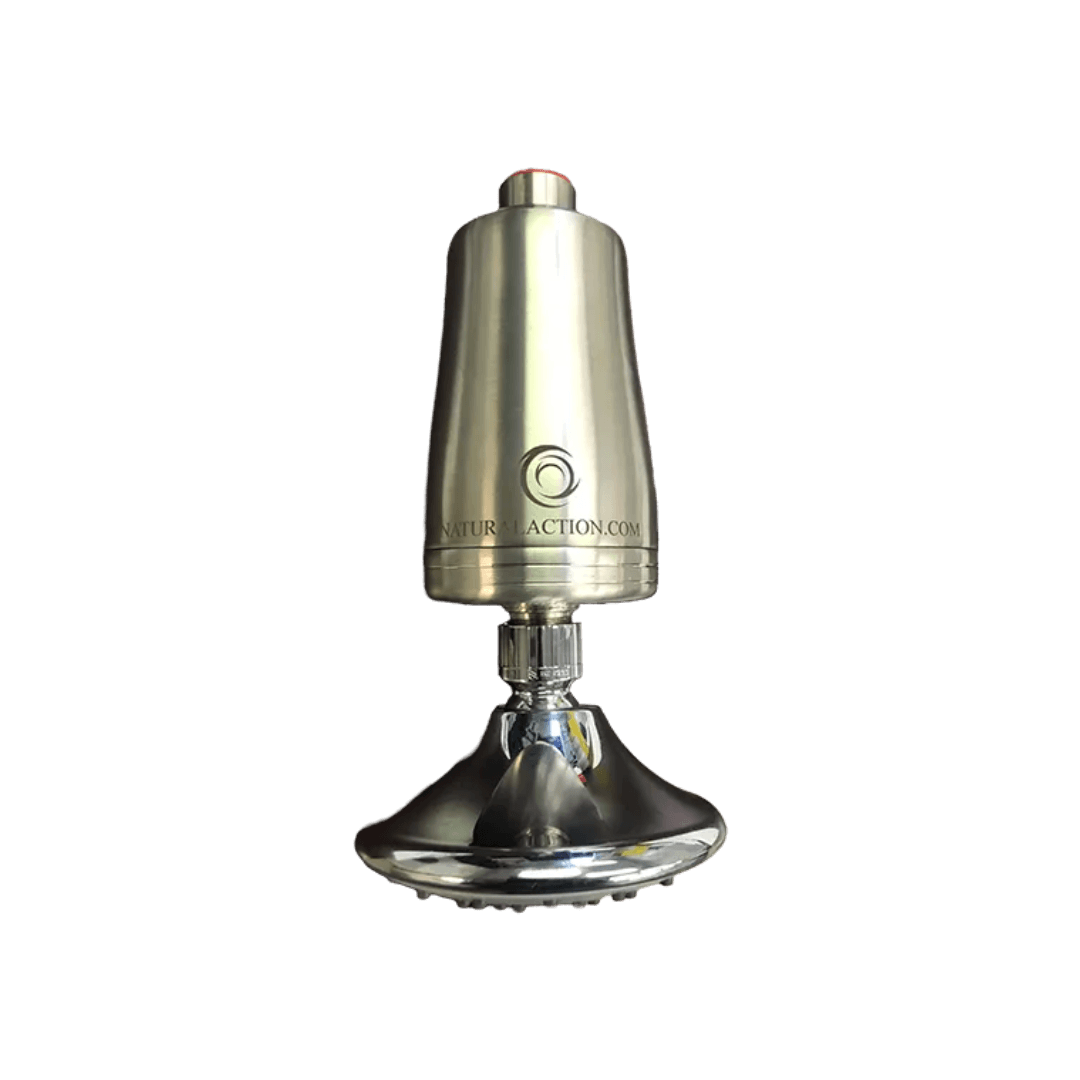 Natural Action Technologies - Stainless Steel Structured Water Revitalizer Shower Unit