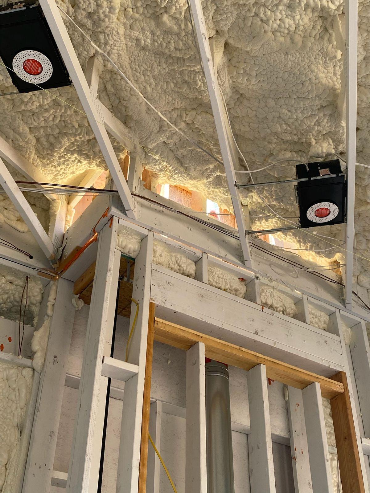 Insulated ceiling framing