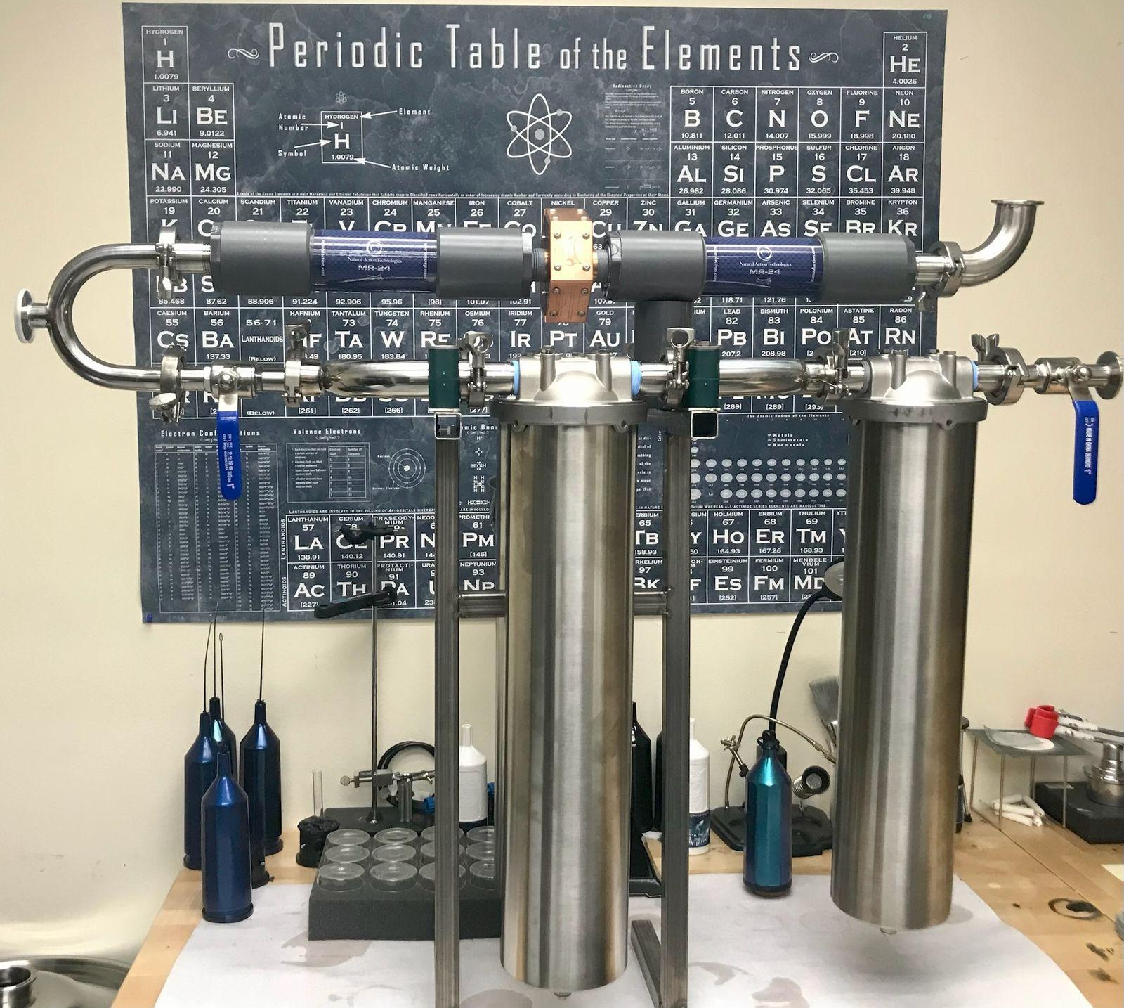 The finished whole-home water system